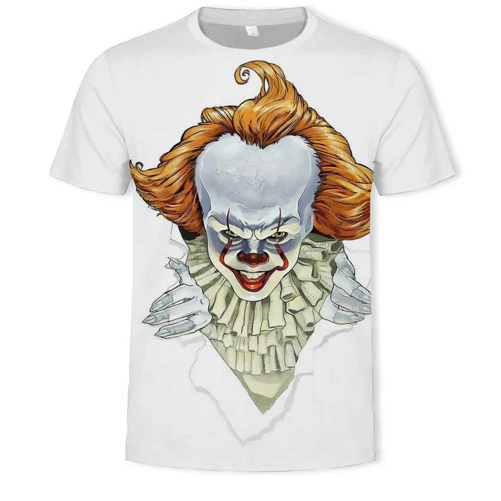 Movie Stephen King IT The Clown Pennywise Косплей-костюмы с капюшоном для мужчин и женщин