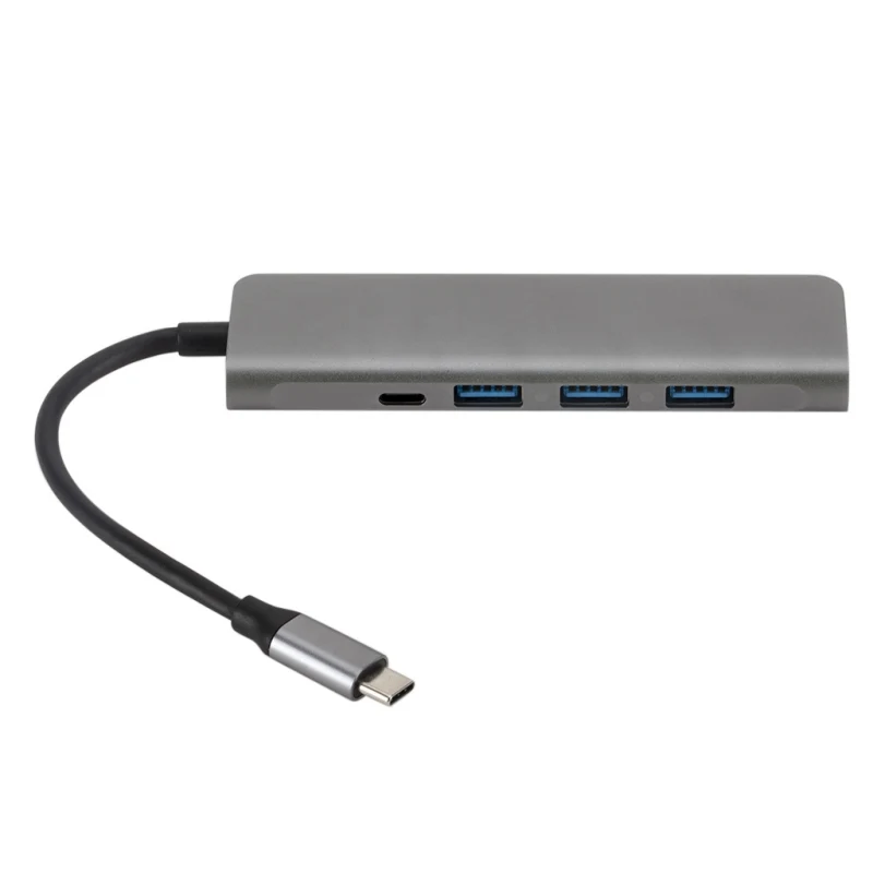 Высококачественный Профессиональный USB C концентратор type HDMI VGA адаптер Thunderbolt 3 PD