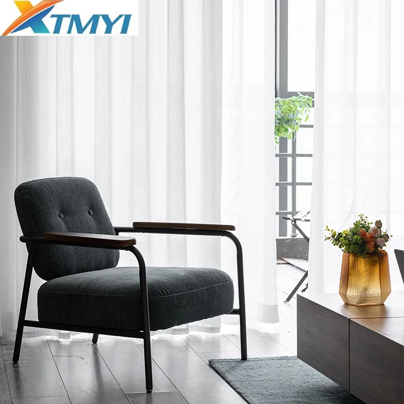 Современные однотонные тюлевые шторы прозрачные хлопковые мягкие для гостиной