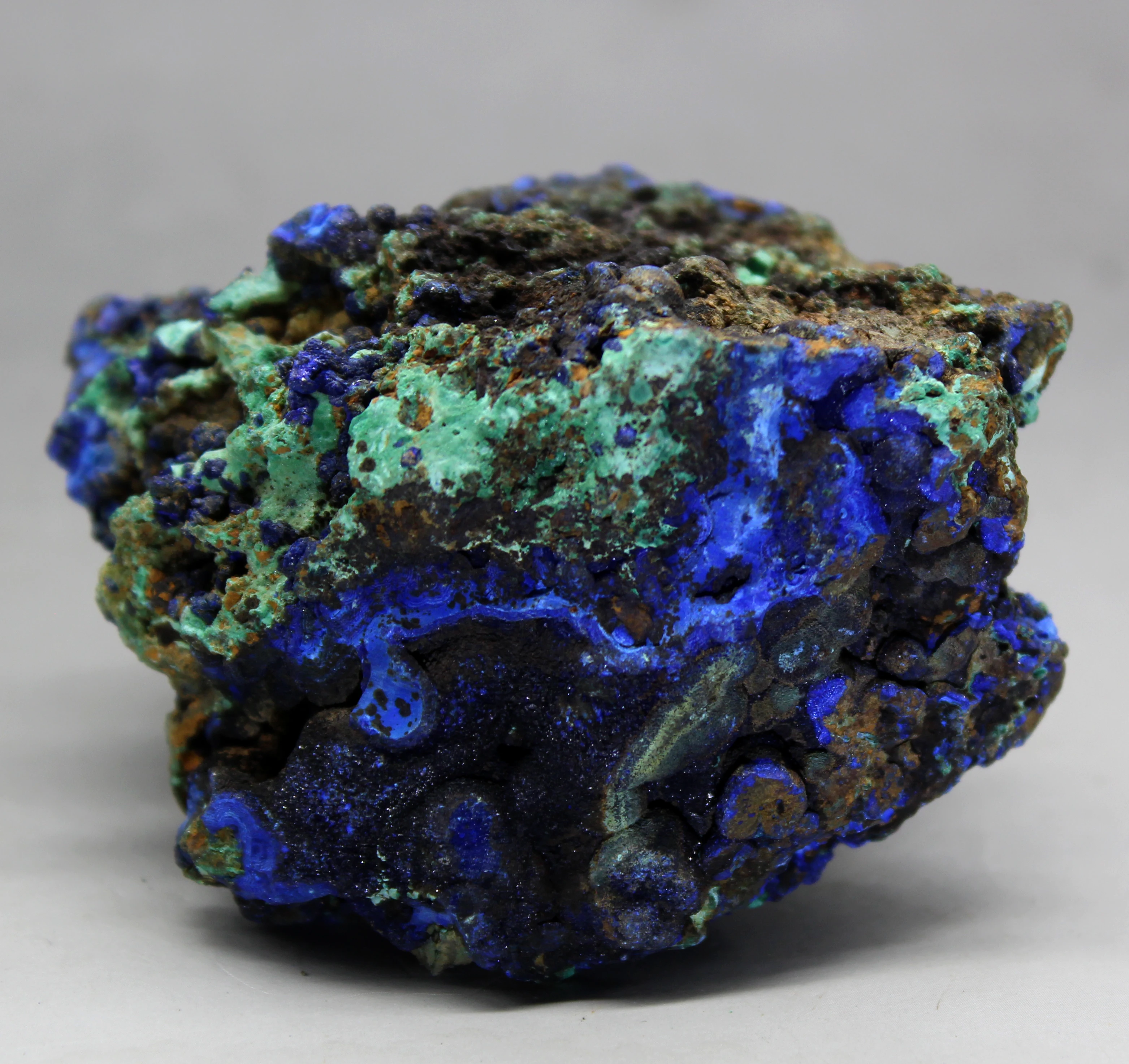 300 г натуральный Азурит и Малахитовый симбиотический минеральный хрустальные