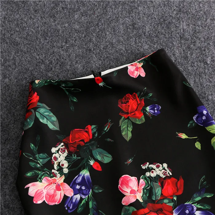 Женские юбки коплект летней с цветочным принтом детская одежда юбка-карандаш