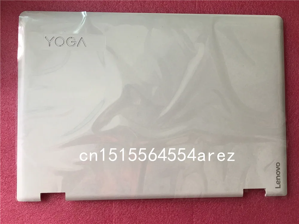 New Original laptop Lenovo Yoga 510 14 Yoga 510-14isk Lcd Rear Lid Cover base cover case Black white 5S50L45665 - Цвет: white A