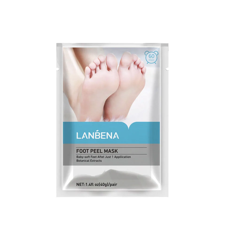 

Foot Peel Mask Exfoliating Remove Dead Skin Calluses Moisturizing Repair Dry Lactic Acid Glycerol Foot Care Skin Care 40g/pair