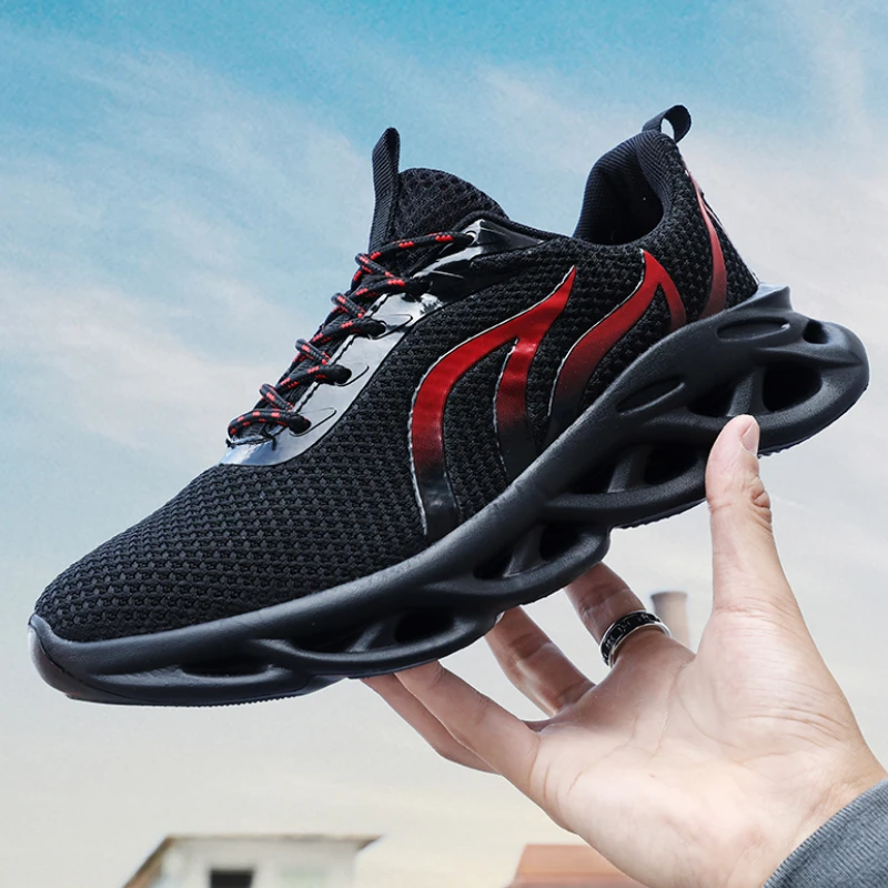 

Men Casual Sneakers Lace-up Lightweight Running Shoes Comfortable Breathable Walking Shoes Zapatillas Hombre