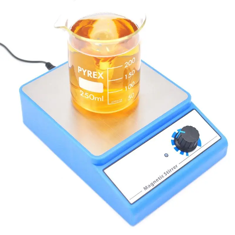 US Plug Magnetic Stirrer Mixer Blender Machine with Stir Bar Laboratory 3000ml Capacity Maximum stirring 3000rpm | Канцтовары для