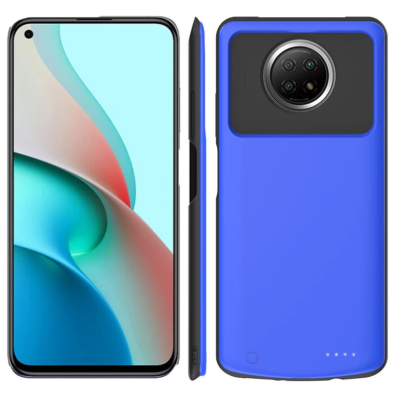 

6800mAh Power Bank Battery Case For Xiaomi Redmi Note 9 Note9T Note 9 Pro 5G Case For Xiaomi Mi 10i 5G/10T Lite 5G Battery Case