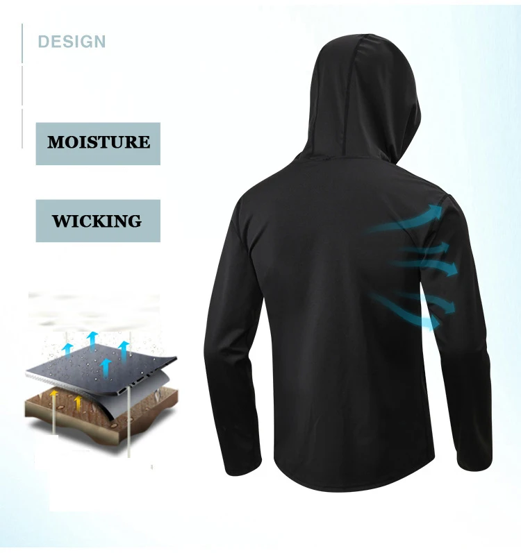 

XXL Men Long Sleeve Compression Shirt Men's Running T-shirt Gym T-shirt Fitness Sport Running Shirt Quick Dry Muscle Tee 2019
