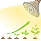 Светодиодная фитолампа e27 полного спектра для выращивания растений, лампа для овощей, саженцев, теплиц, солнечных лучей, фитолампа, короб для выращивания цветов, тент, 290 светодиодов
