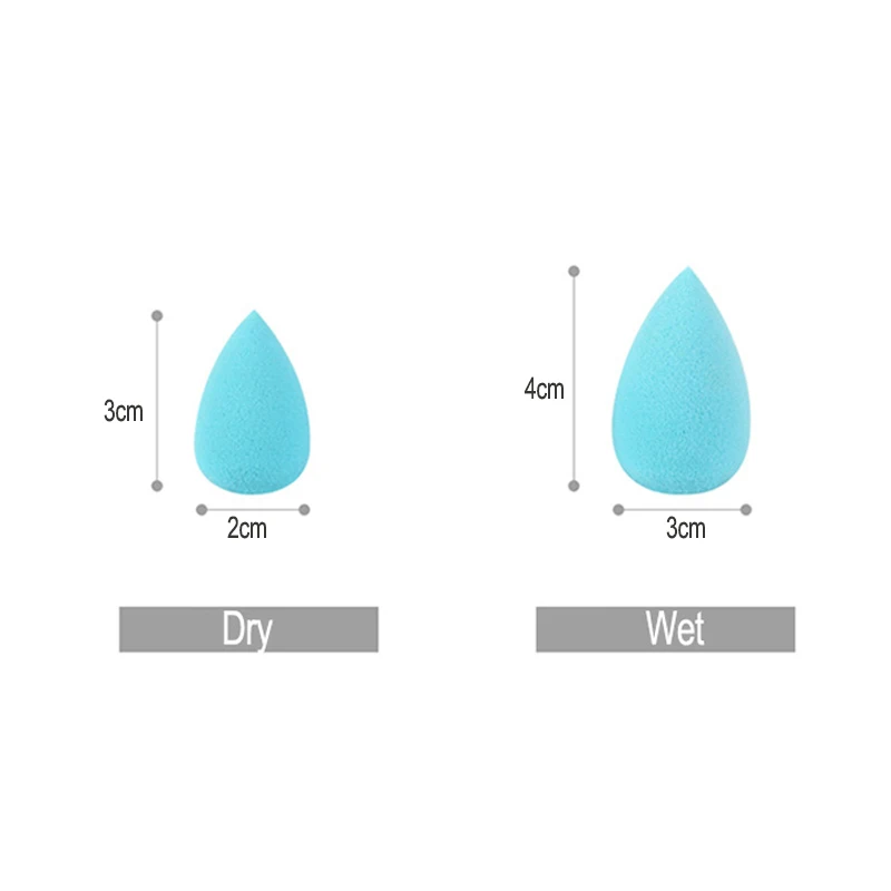 

Wholesale Mini Makeup Sponge Water Drop Shape Makeup Soft Foundation puff Concealer Flawless Mixed cosmetic makeup sponge