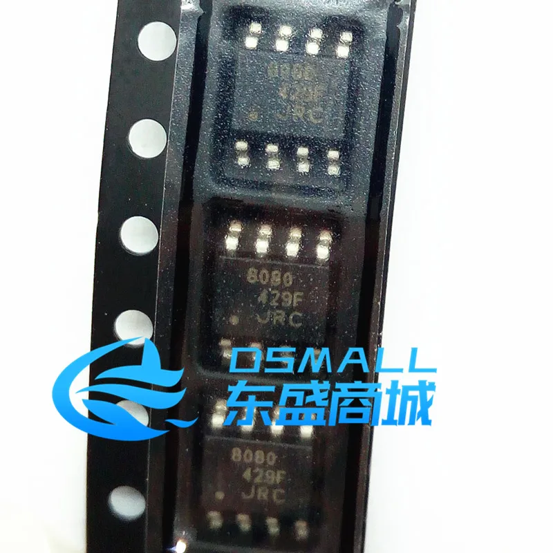 100% новый и оригинальный JRC8080 NJM8080G SOP8|Запасные части| |
