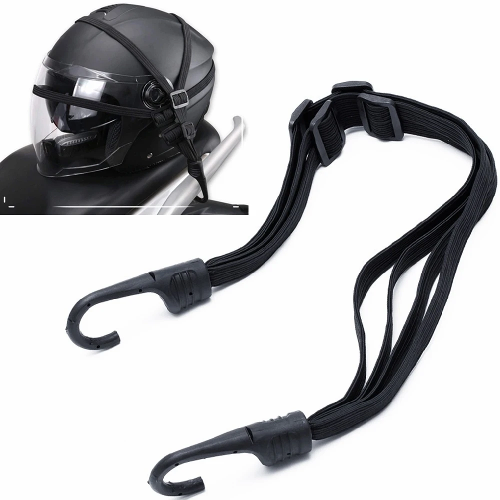 2 крючка мотоциклы мото сила раздвижной шлем топливный бак, багажник эластичный веревочный ремень сетчатый ремень
