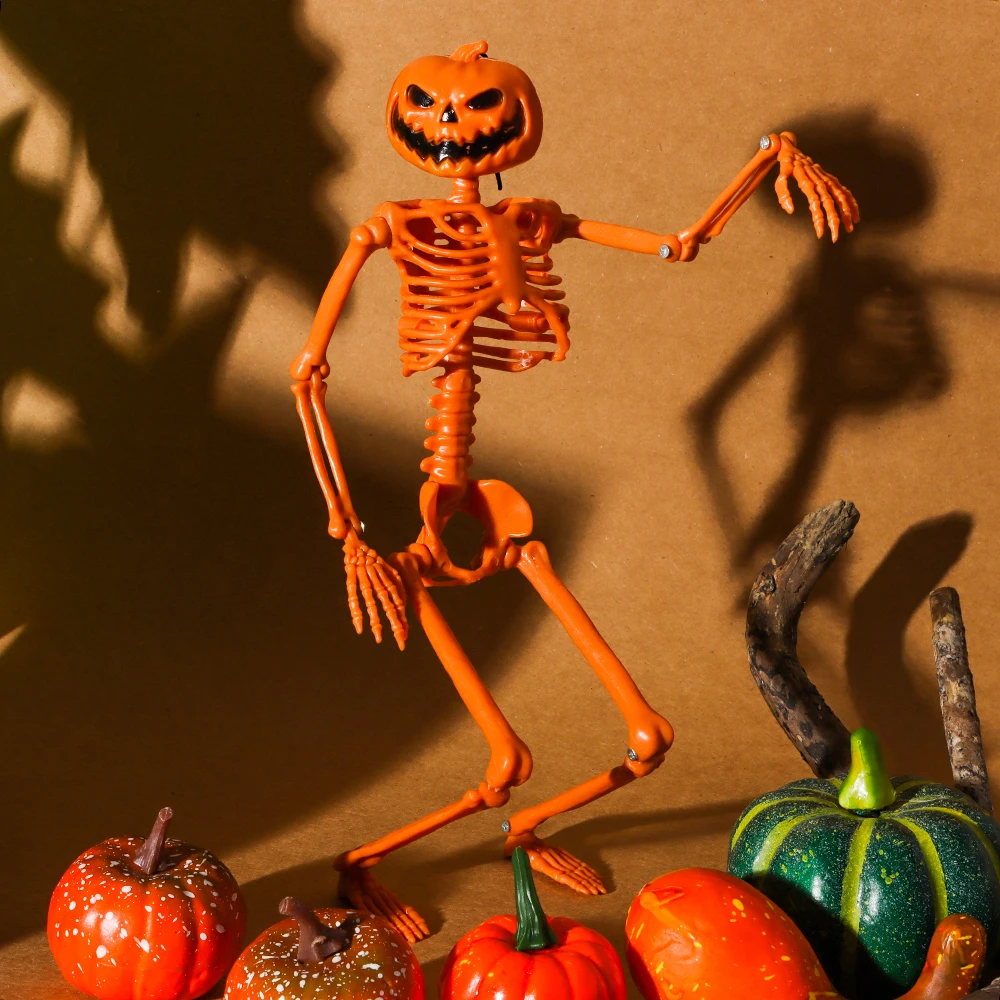 40 см товары для Хэллоуина имитация человеческой тыквы скелеты череп украшение