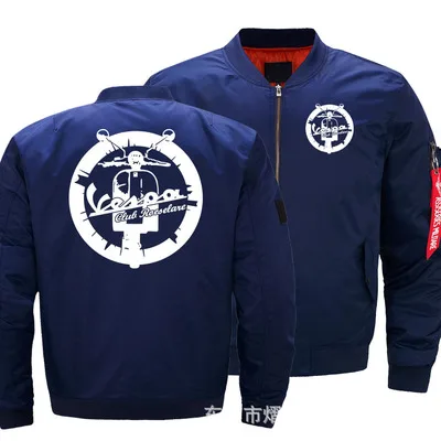 Новинка 2021 осенне-зимняя мужская куртка Vespa с логотипом модная утепленная