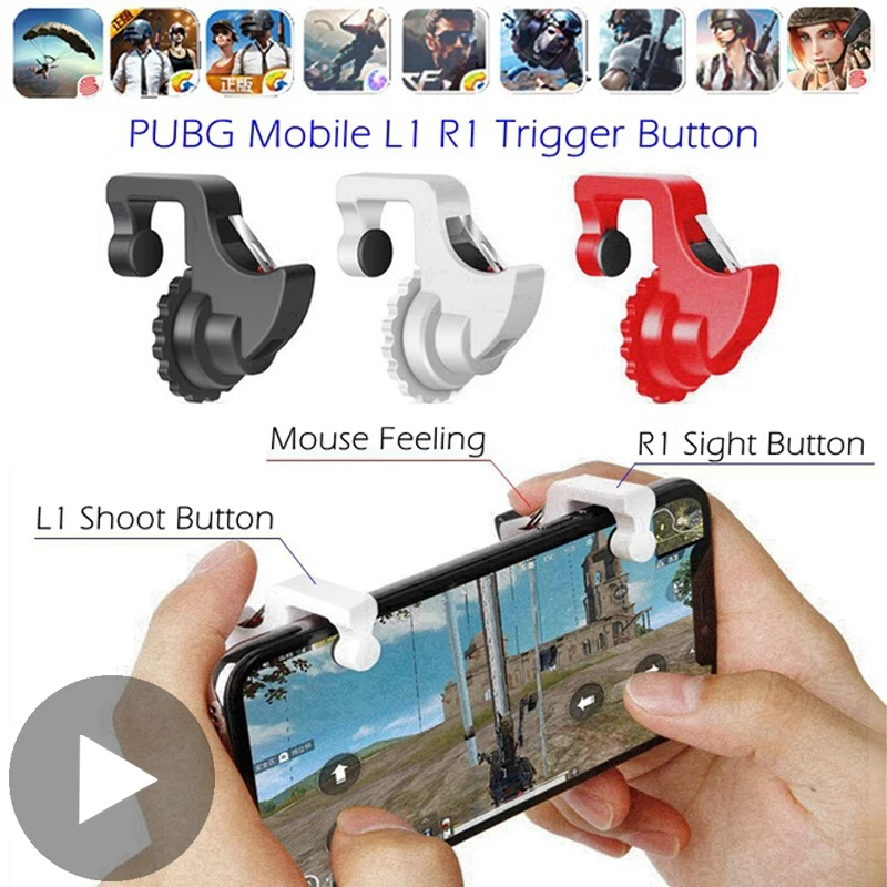 Мобильный контроллер L1 R1 L1R1 триггер Pubg джойстик для сотового телефона Android iPhone