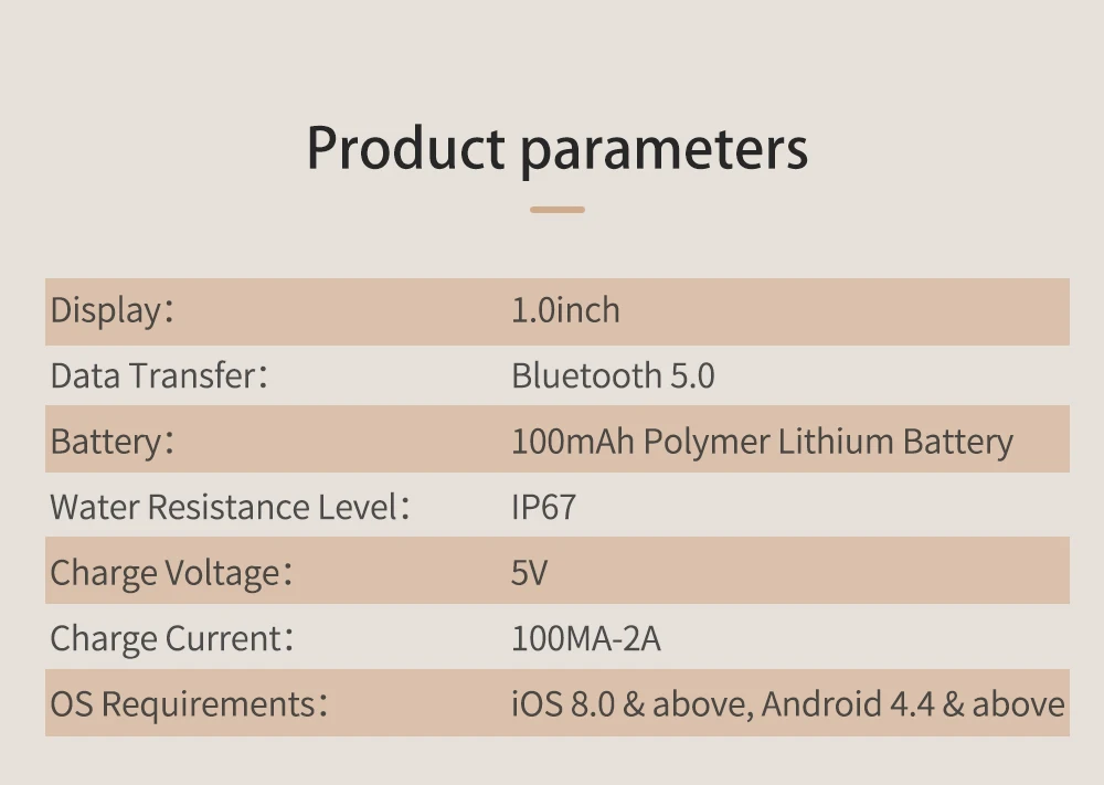 CV08C Смарт часы из нержавеющей стали Ремешки для наручных часов IP67