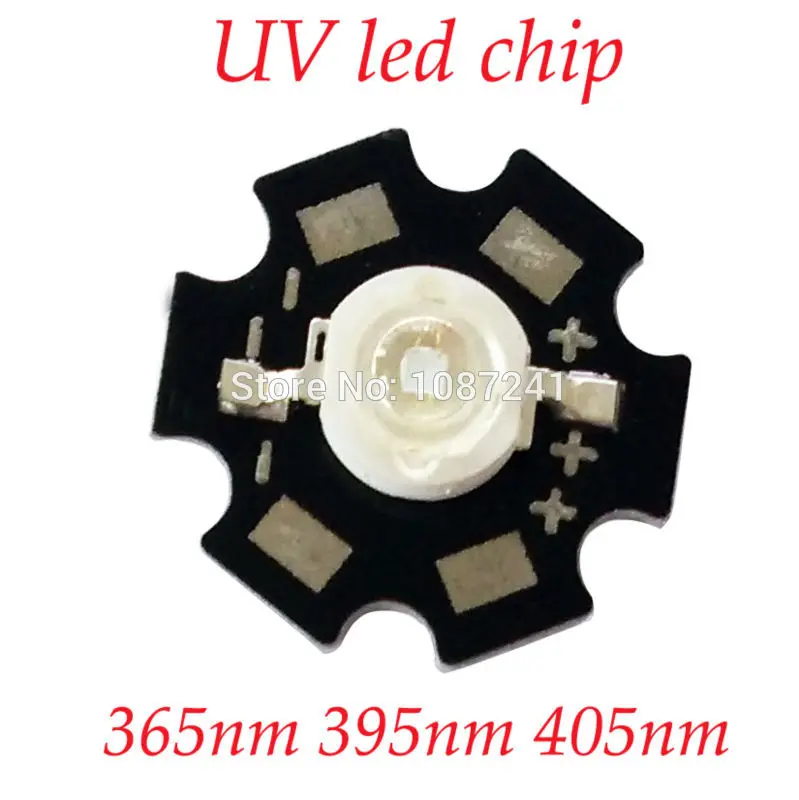 

Бесплатная доставка, 50 шт., светодиоды высокой мощности 390nm 395nm 400nm uv 3w