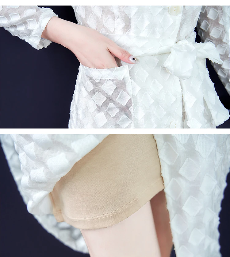 

High Quality Dress For Women Bow Tie Luxury Women Dresses Windbreaker Korean Lace Dress Sashes Vestidos De Fiesta Maxi Dresses