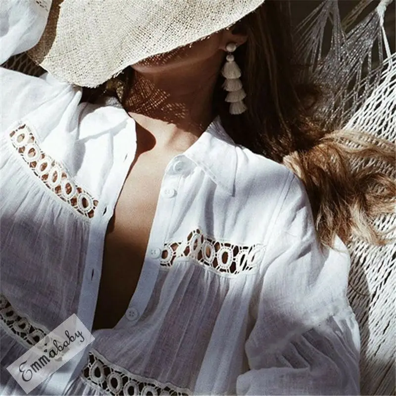 Бикини 2019 женская накидка кружевной вязаный купальник Пляжное платье летняя