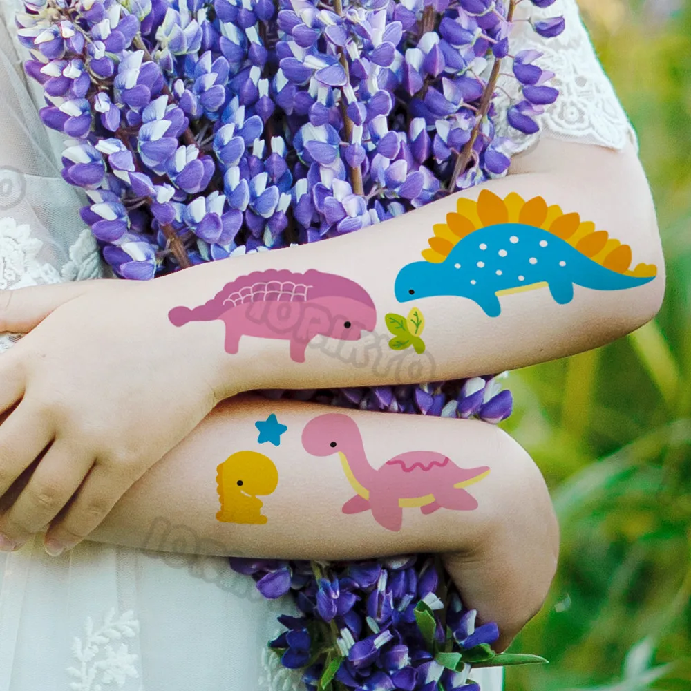 С динозавром Мир Юрского периода милые юбки-пачки со звездочками временные