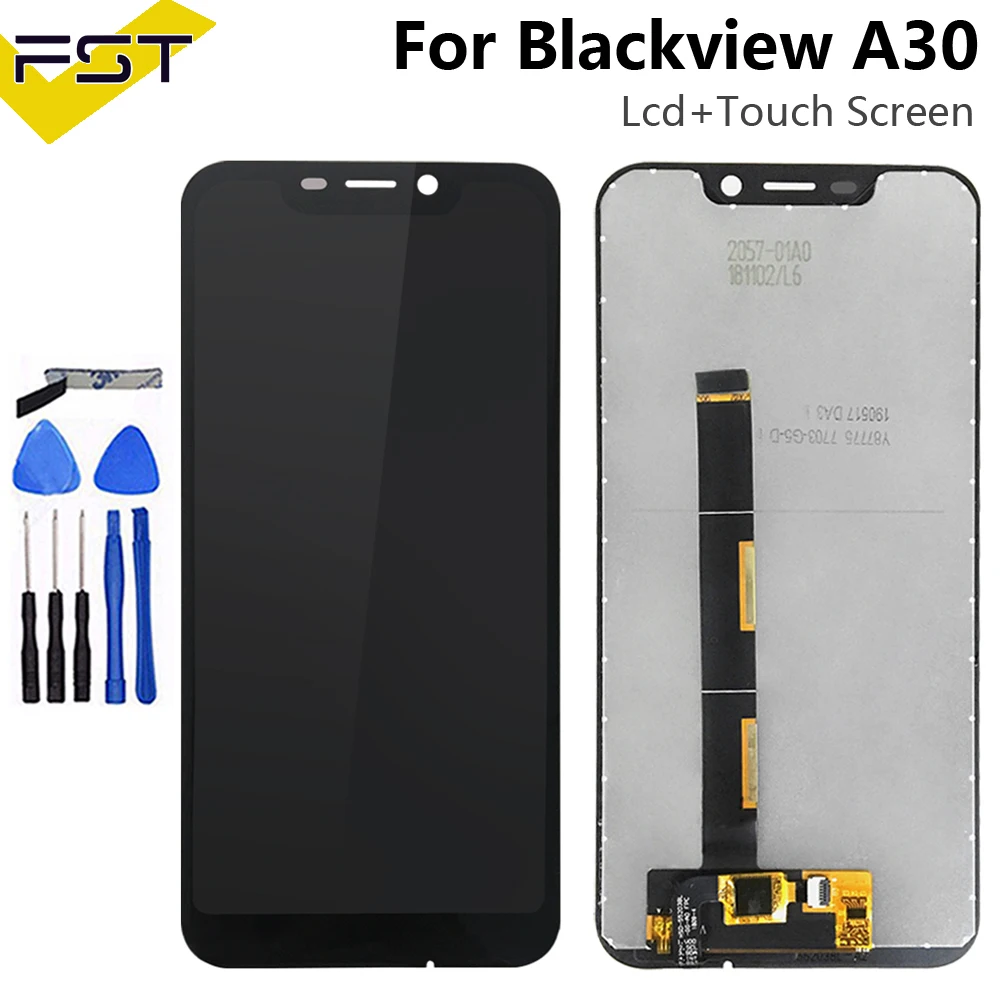 5,5 ''черный для Blackview A30 ЖК-дисплей Дисплей+ кодирующий преобразователь сенсорного экрана в сборе для ремонта Запчасти для Blackview A30 ЖК-дисплей Стекло Сенсор+ Инструменты