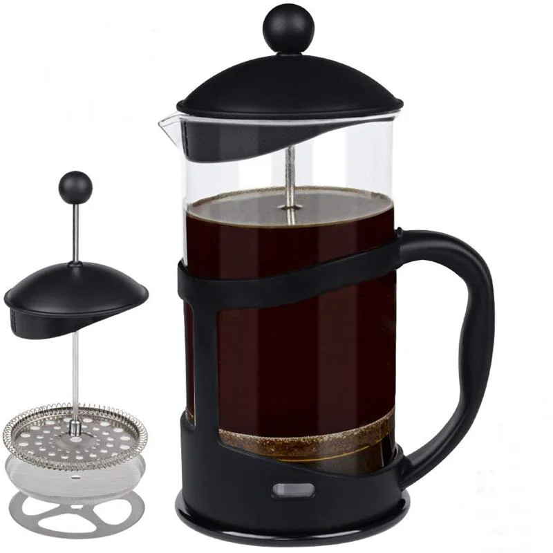 Портативный ручной французский Пресс Кофе горшок Стекло чайник Cafetera и Expreso