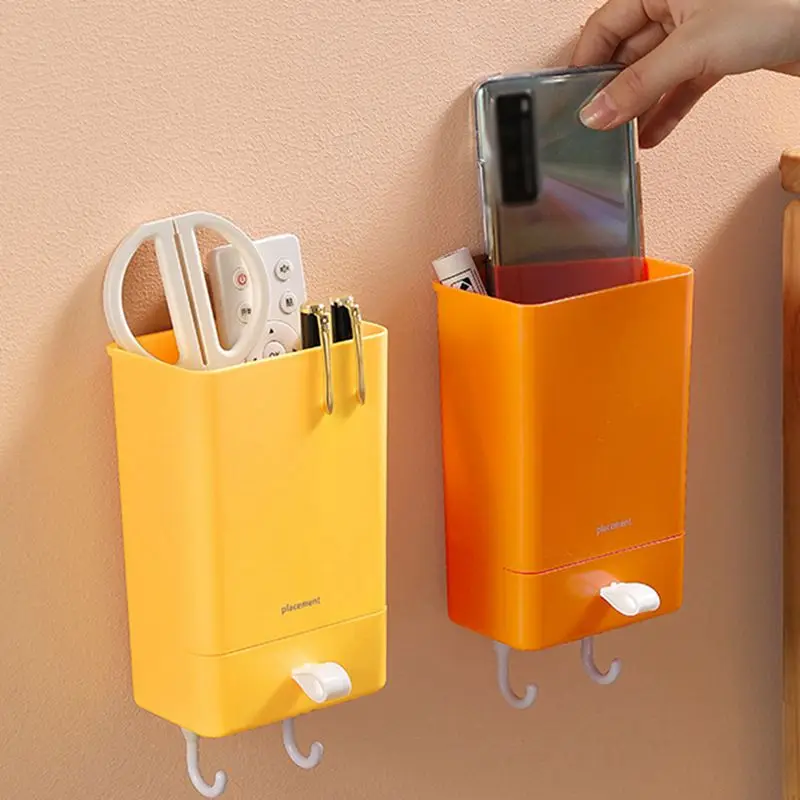 

Mobile Phone Glasses Storage Box Bedside Walls Set The Wall Storage Box Large-Capacity Double-Layer Storage For Home Suppliers