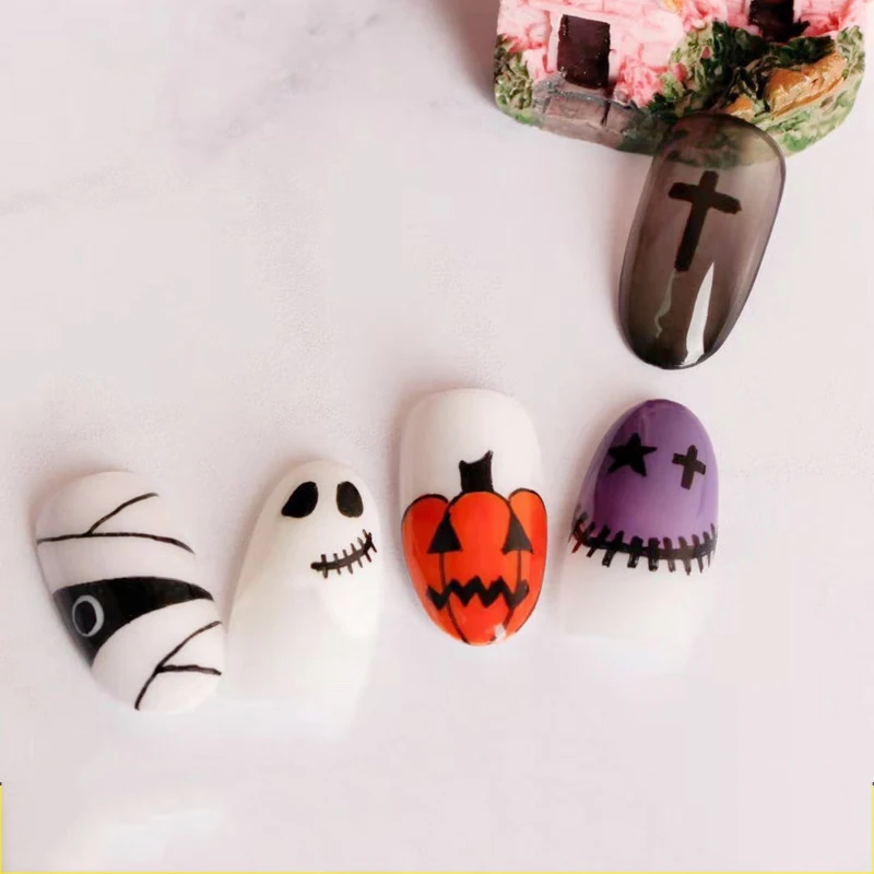 Ручка граффити для дизайна ногтей летняя Водонепроницаемая кисть рисования