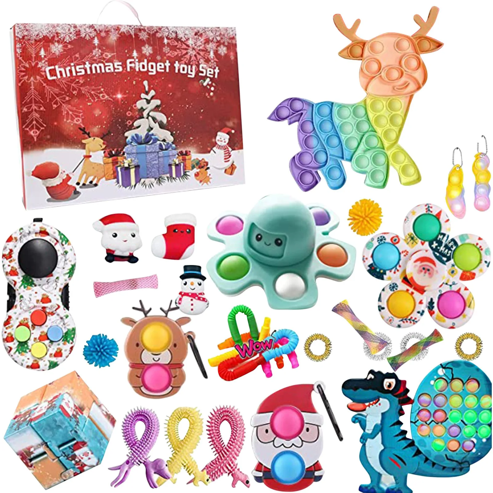 

Набор игрушек с календарём для детей и взрослых, 2022