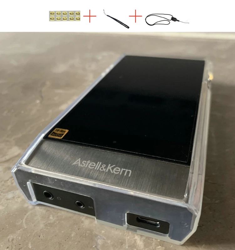 Мягкий прозрачный чехол из ТПУ с кристаллами для iriver atell &amp Kern SP1000 + AMP | Мобильные