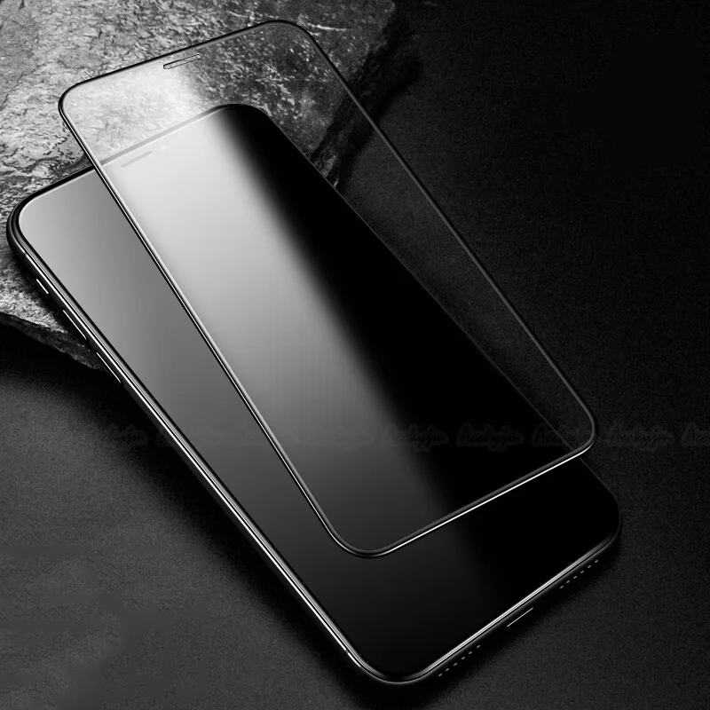 UVR для iPhone XR XS Max матовое стекло для Apple iPhone 11 Pro Max XSMax с черно-белыми краями закаленное стекло для защиты экрана
