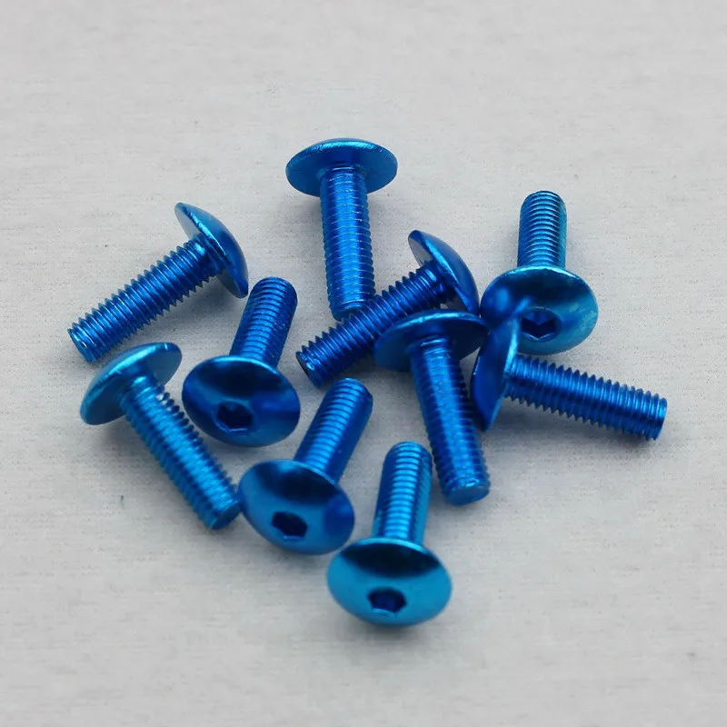 10 шт. Универсальные винты для мотоциклов honda suzuki yamaha Kawasaki 5 мм