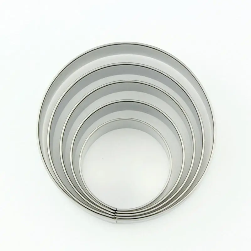 Круглая форма для печенья набор из 5 предметов рождественские формы выпечки