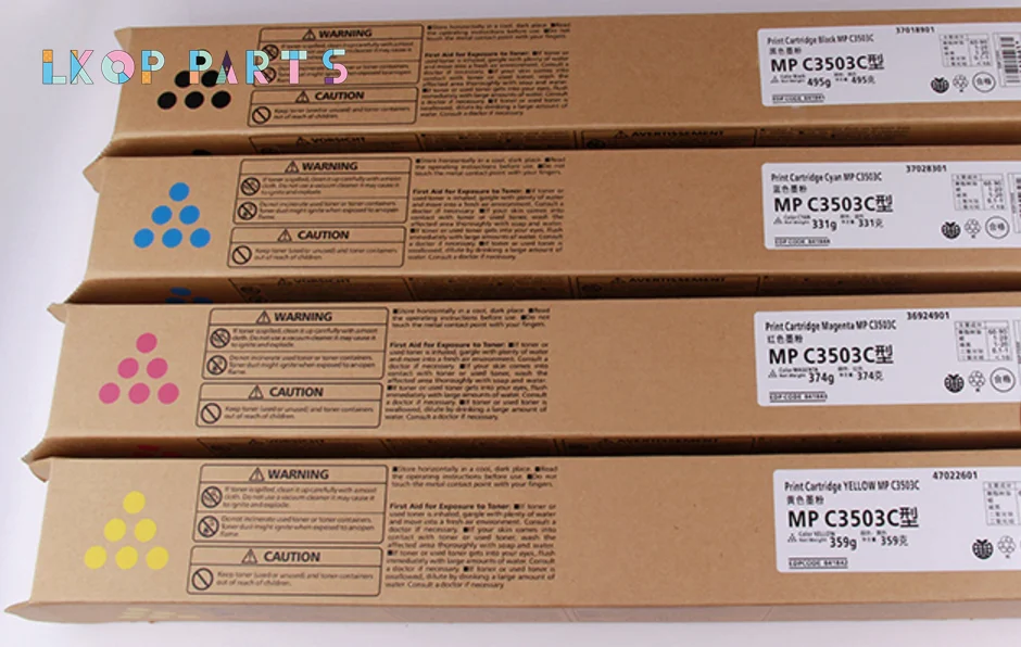 1 шт. Новый MPC2503 MPC2003 MPC2011 тонер картридж для RICOH Aficio MP C2503 C2503c C2003c C2003 C2011 MPC2503c|Детали