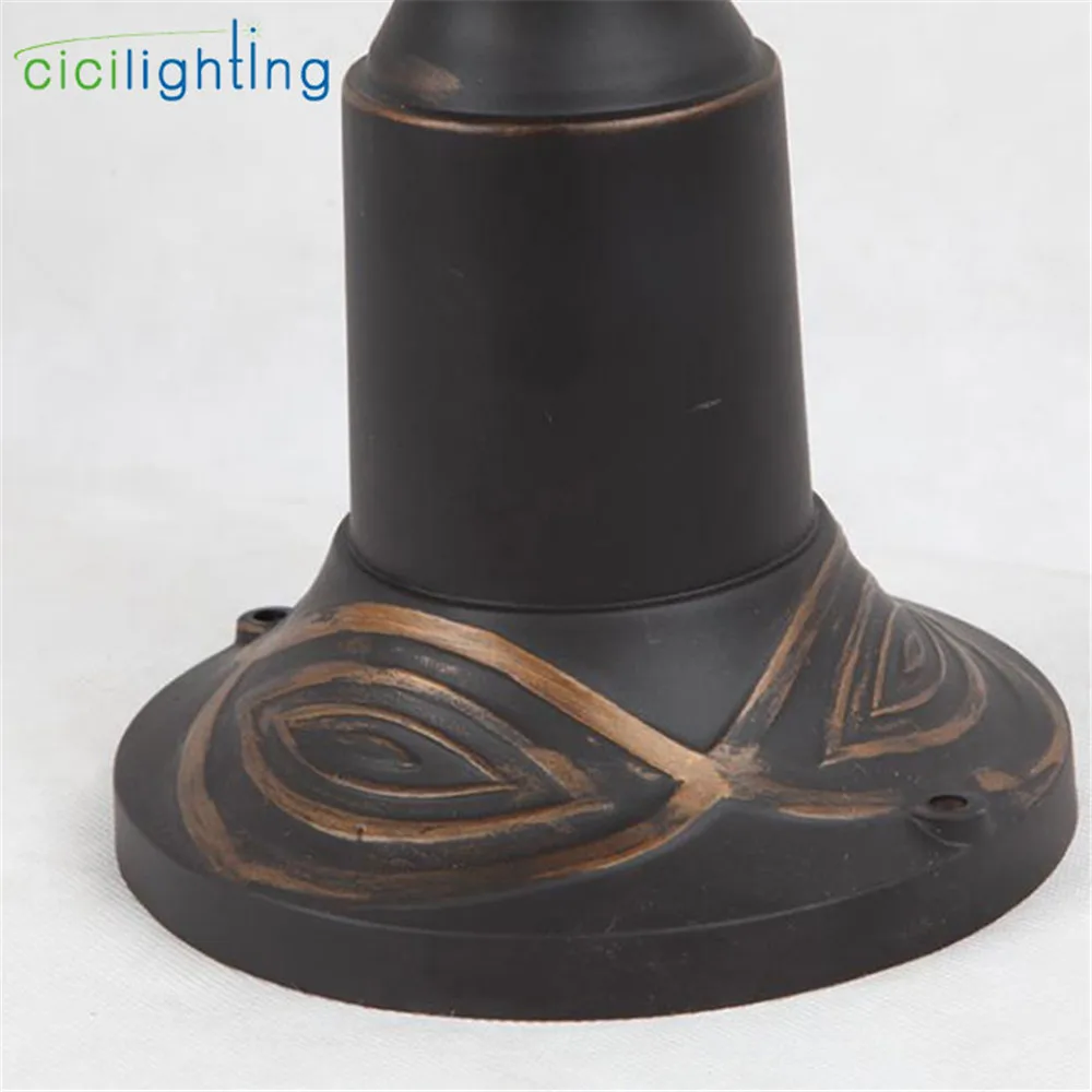 Outdoor Pillar Lamp Wall Waterproof Villa Garden Courtyard Landscape Gate street post European antique outdoor Lights |