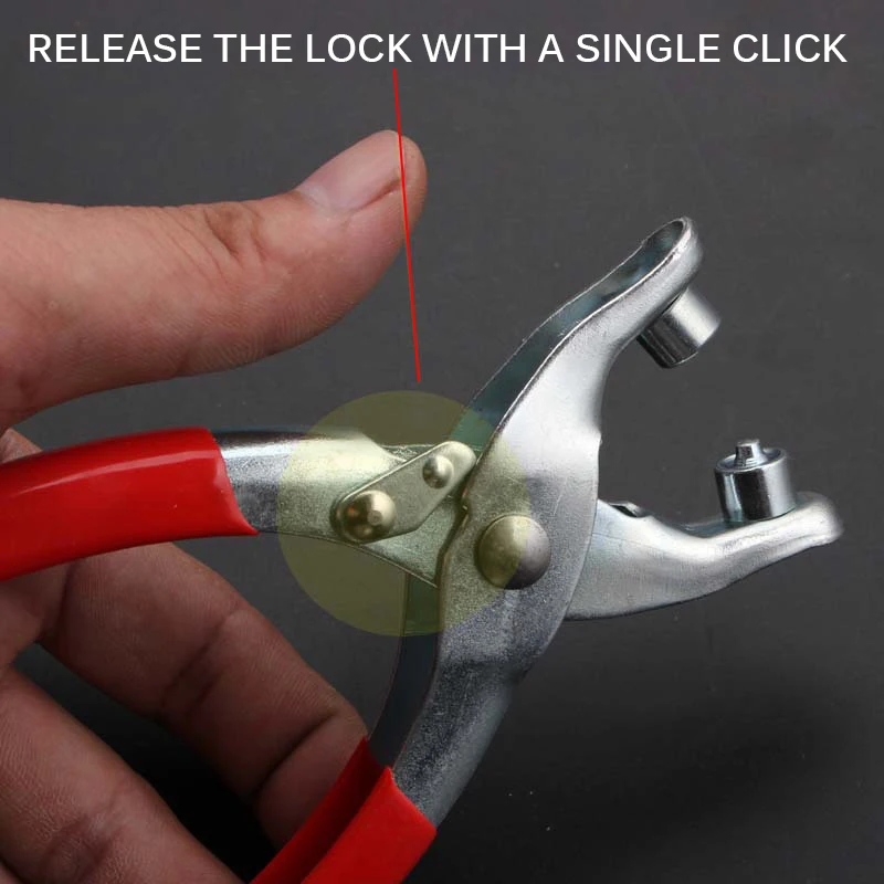 

Leather Belt Hole Punch Plier Eyelet Puncher Revolve Sewing Machine Bag Setter Tool Watchband Strap Household Leathercraft