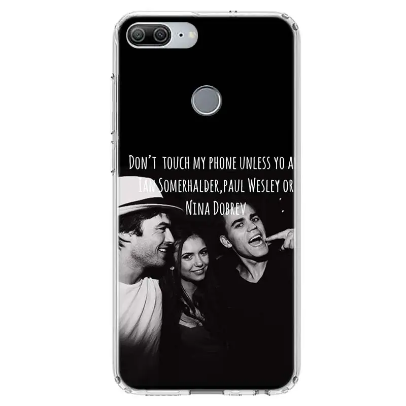 

The Vampire Diaries Damon Salvatore Phone Case for Huawei Honor 10 9 20 7A 7X 8A 8S 8X 9X Lite Pro Y5 Y6 Y7 Y9S 2019 10i 20i Coq