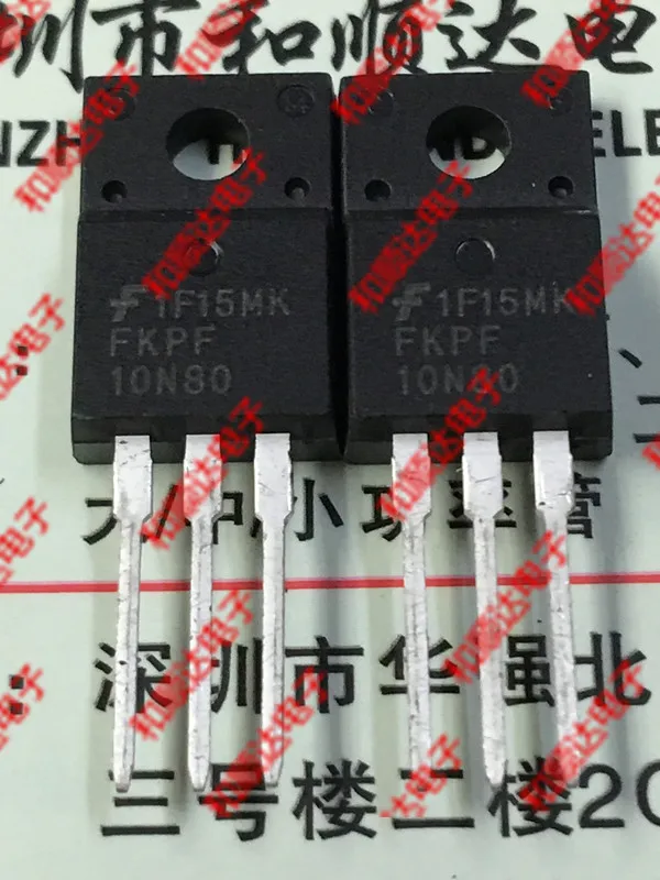 Оригинальный Новый/5 предметов в лоте FKPF10N80 220 800V 10A|Регуляторы