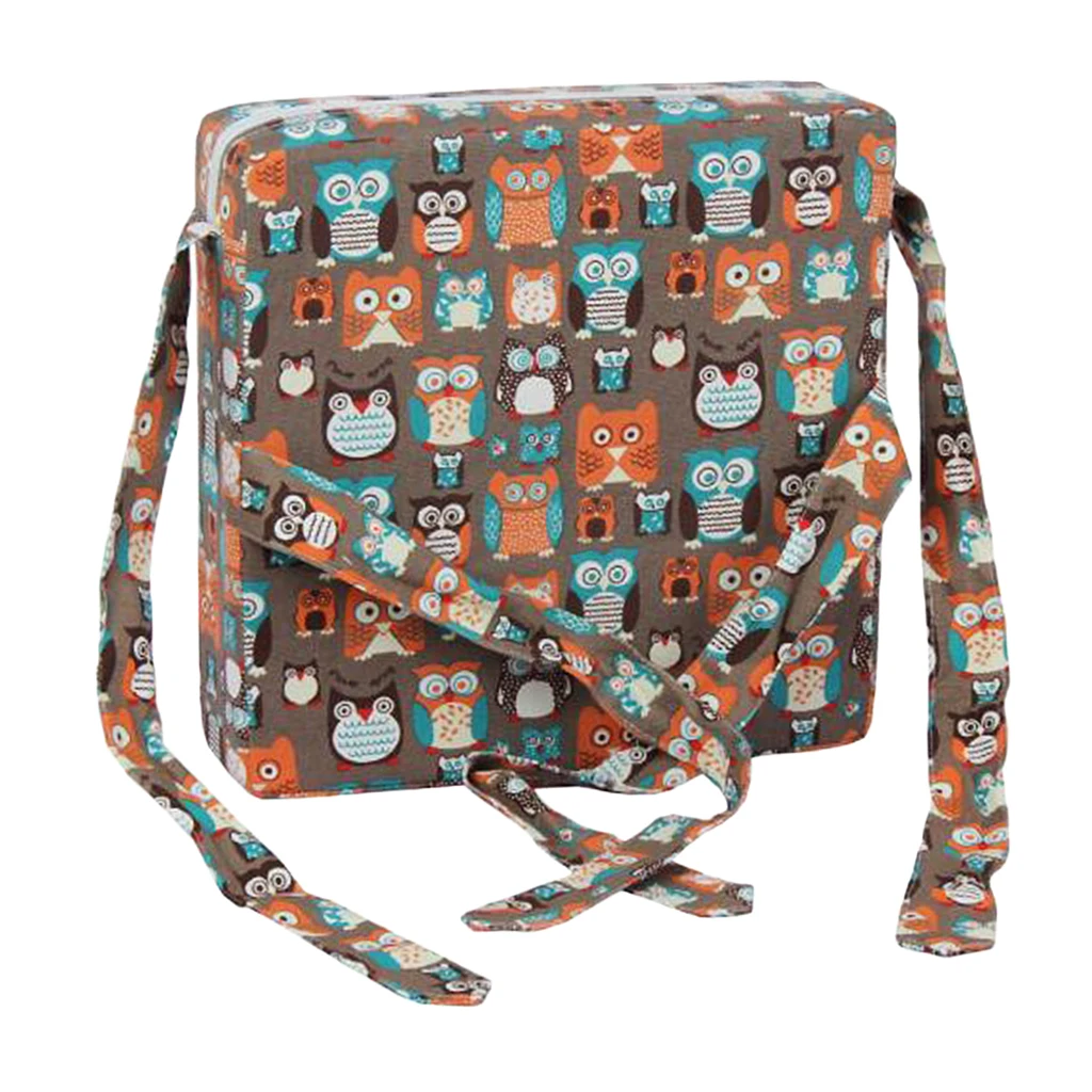 Детская регулируемая съемная губка Кожаная подушка для стула обеденный стул