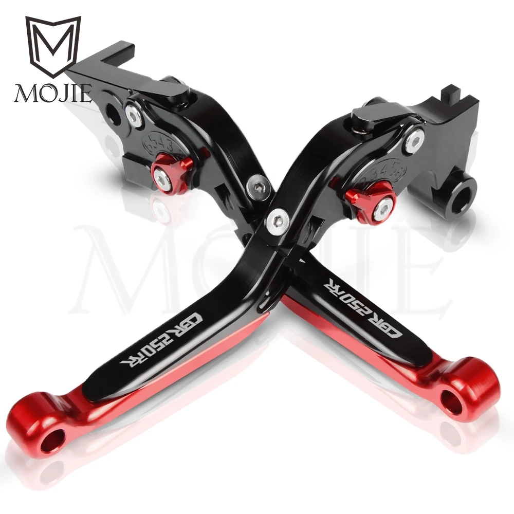 Red Мотоцикл CBR 250 RR Рычаги Тормозная система сцепления CNC регулируемый складной для Honda CBR250RR CBR 250 RR CBR250 RR - Цвет: Red