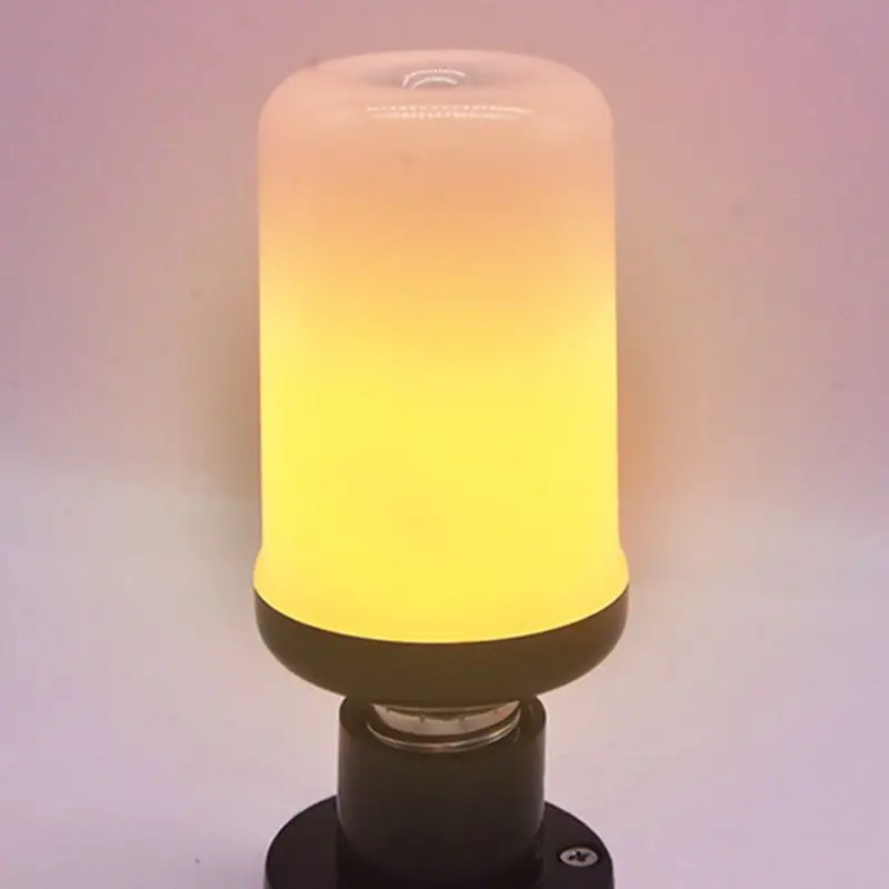 

Christmas Flame Effect Fire LED Light Bulb E26/E27 Base Upgraded 4 Modes Flickering Decorations Lamp with Upside Down