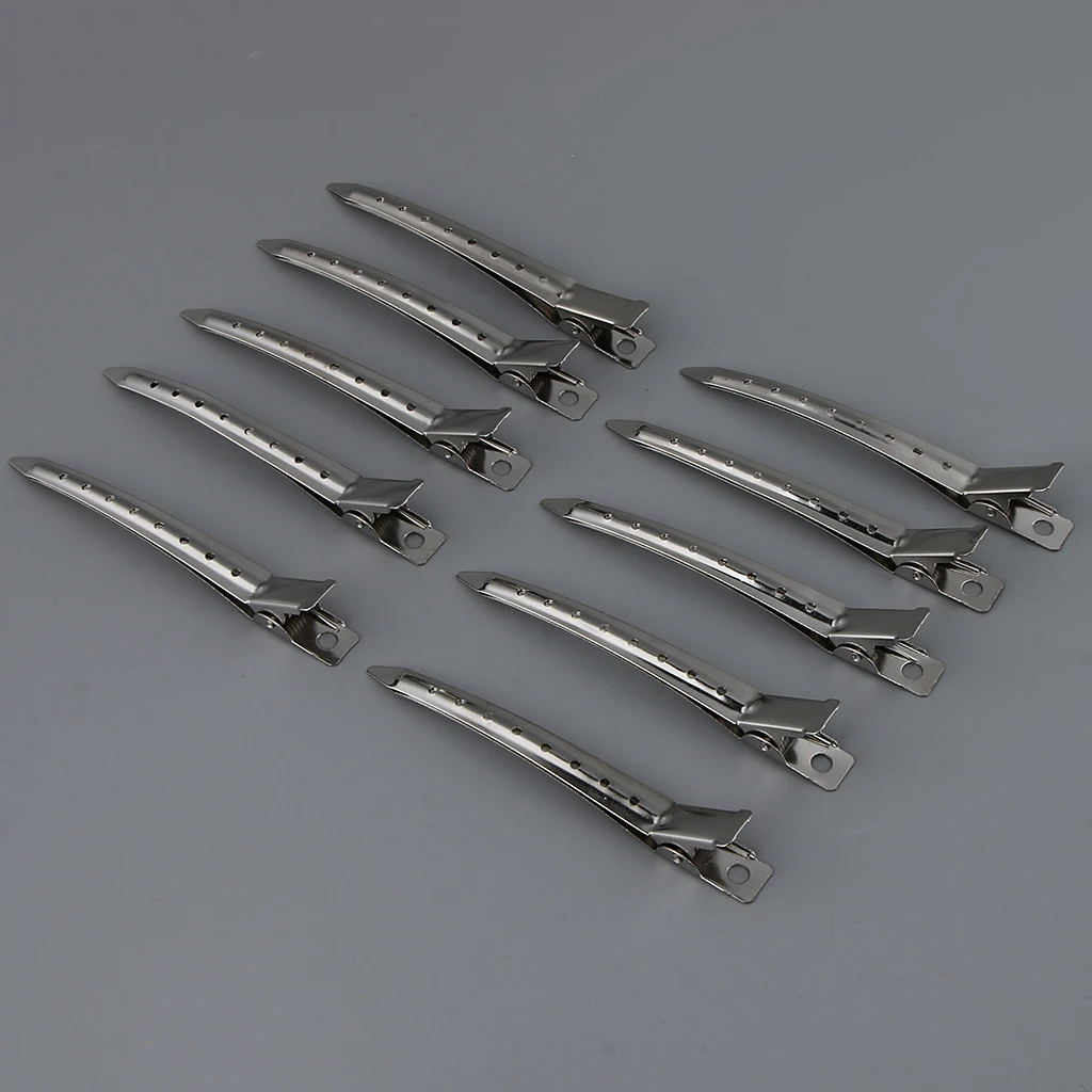 10x Duck Bill Hair Clips Grips Slide Pin Accessories Alligator DIY Tools 9cm |