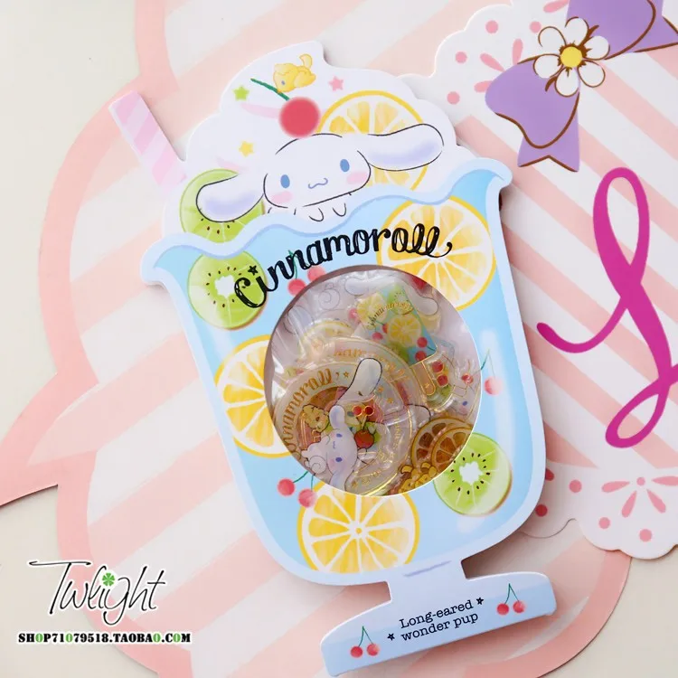 Melody Cinnomoroll Pompom Puri наклейки для ноутбука водонепроницаемые багажные наклейки для телефона скейтборд#1915 Детская Классическая Игрушка