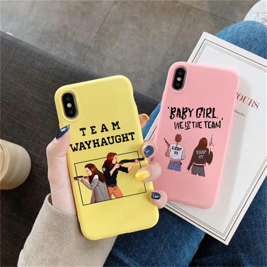 Team wayhaught v1 baby girl we IS the team чехол для iPhone X 7 Plus силиконовый телефона 6S 8 XS Max|Бамперы| |