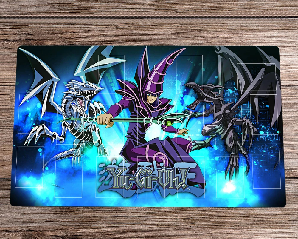 

Новый Yu-Gi-Oh! Игровой коврик из фильма «Темный волшебный Аниме», 60x35 см