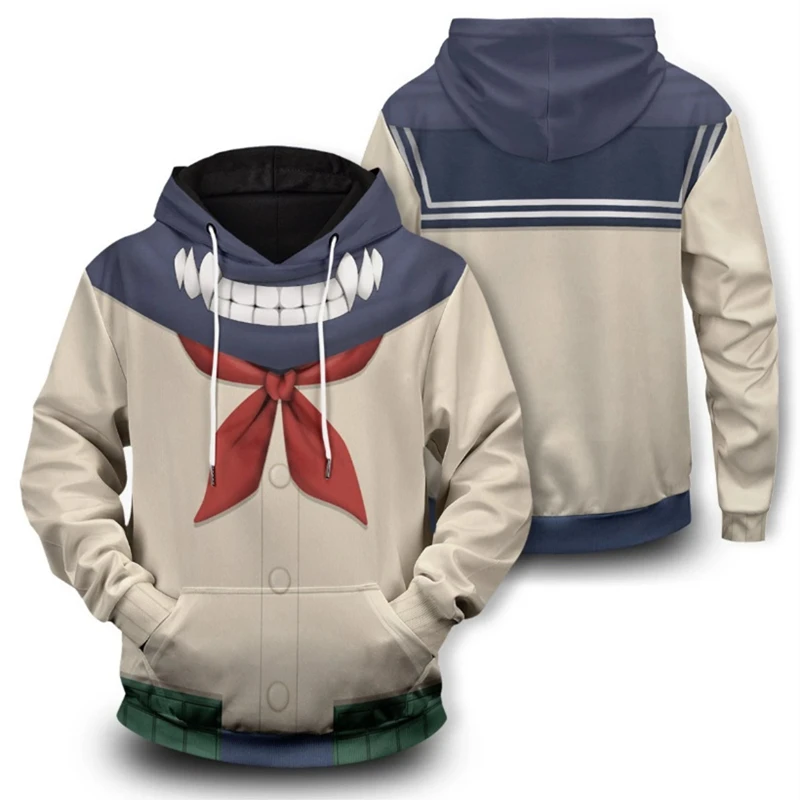 

Костюмы для косплея аниме My Hero Academia, костюмы химико Тога, толстовки, куртки, пальто, пуловеры