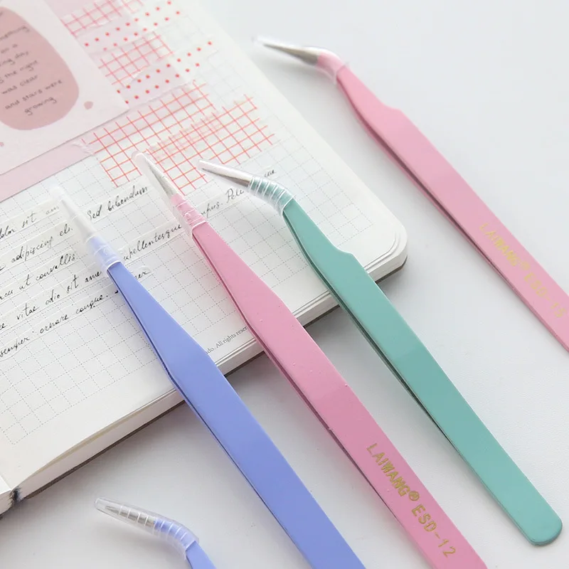 

Симпатичные макароны DIY Washi лента точные пинцеты ручная учетная запись наклейка для скрапбукинга журнал альбом школьные офисные канцелярск...