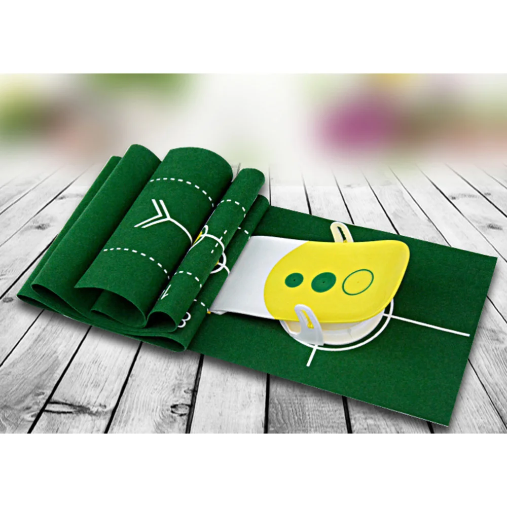 

Precise Putter Exercise Device Indoor Practice Blanket with Distance Scale