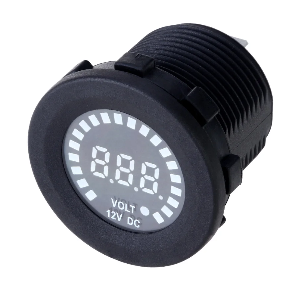 

12V Mini Digital Voltmeter LED for Car Motorcycle