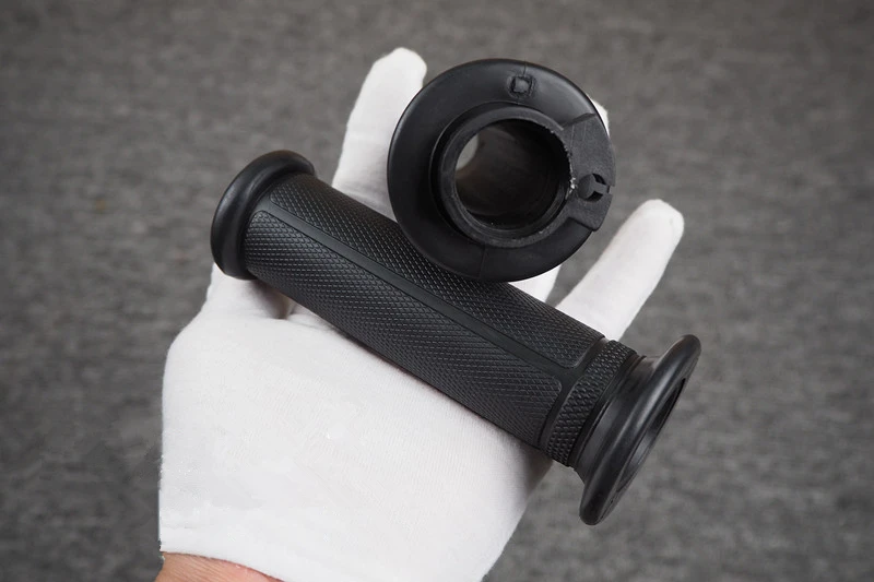 Универсальные ретро ручки для мотоцикла 7/8 '' 22 мм резиновые CG GN125 150 Dirt Bike Pit