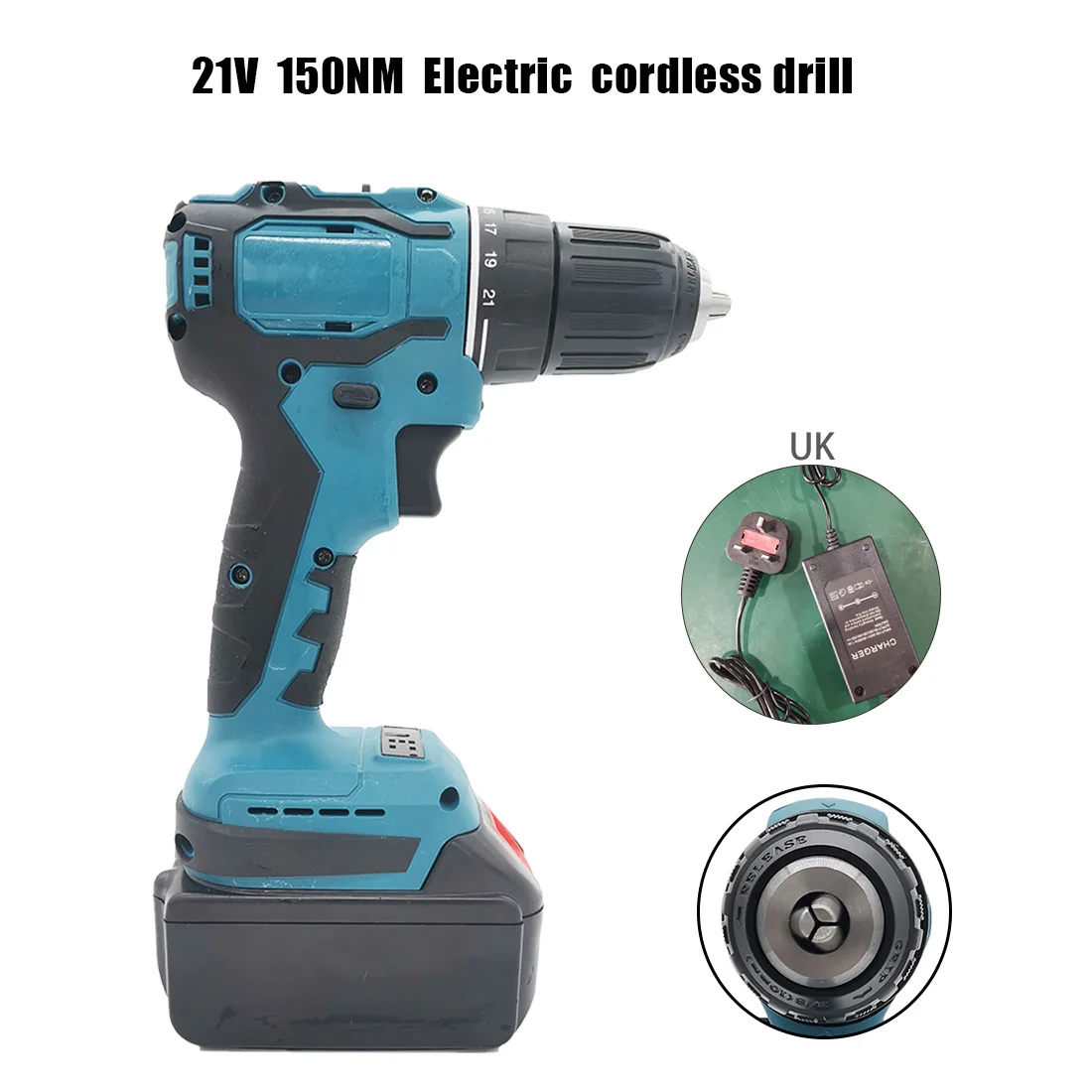 Аккумуляторная ударная дрель 18 21 в 80 150 нм бесщеточная электрическая Ударная
